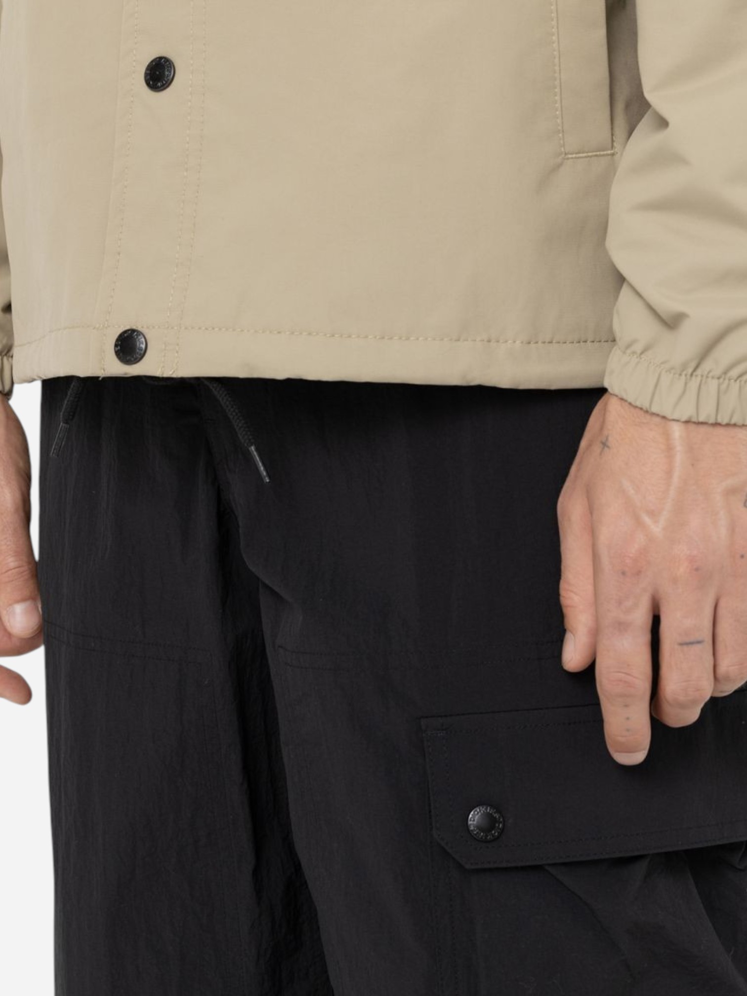 Dickies Oakport Coach Jacket Khaki (1)