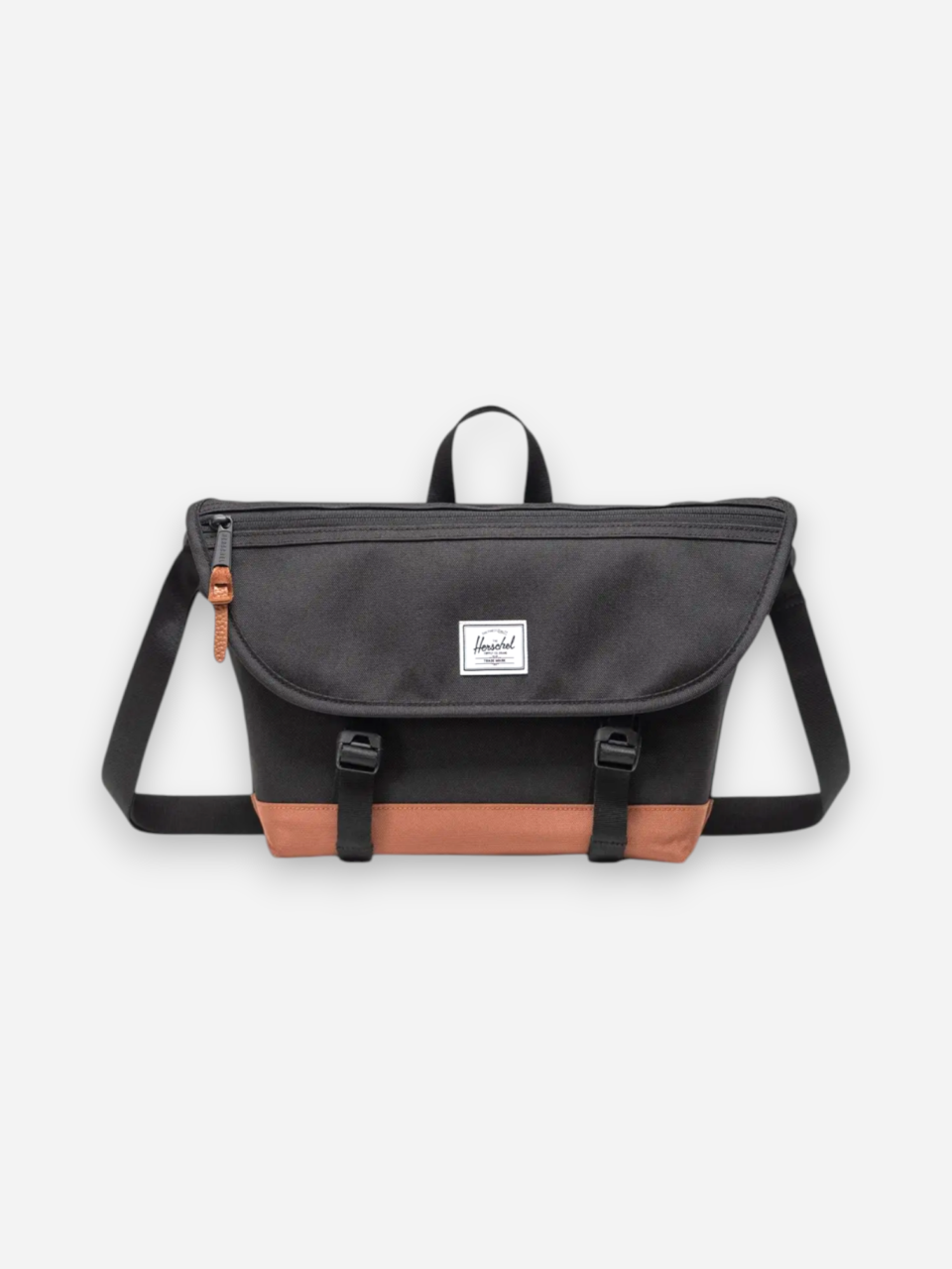 Herschel Cover Small Messanger 7.5L Black Saddle Brown