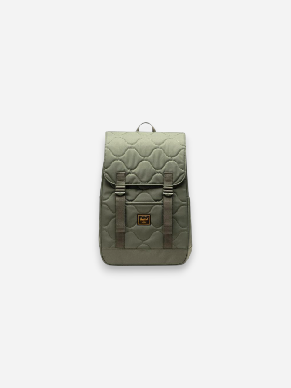 Hershel Retreat Small Quilted Capsule Backpack 17L Beetle