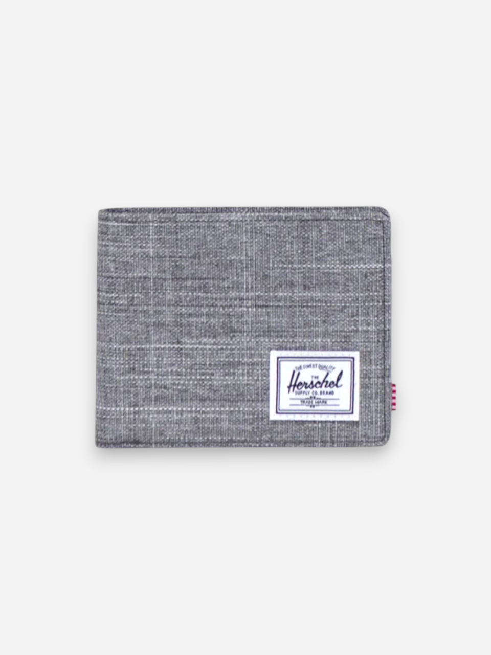 Herschel Roy Coin Wallet Raven Crosshatch