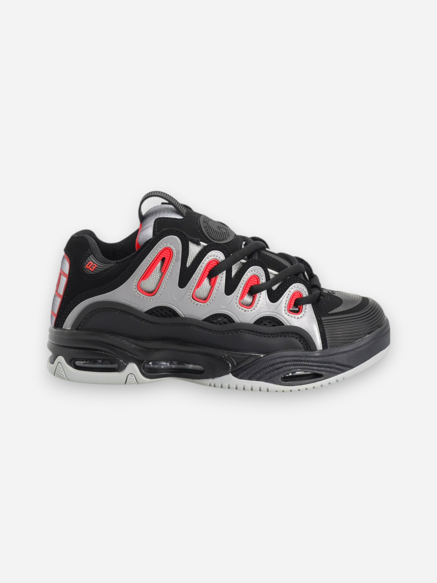 Osiris D3 2001 - Black Light Grey Red