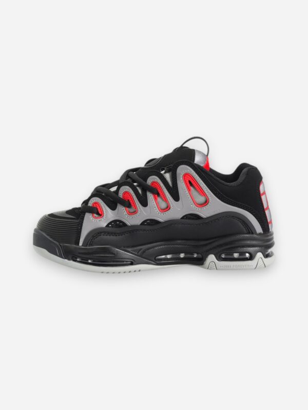 Osiris D3 2001 - Black Light Grey Red