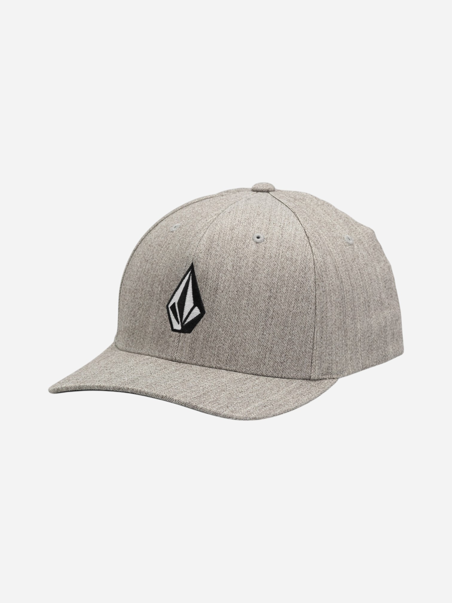 Volcom Full Stone HTHR Flexfit Hat Grey Vintage Grey Vintage1 (1)