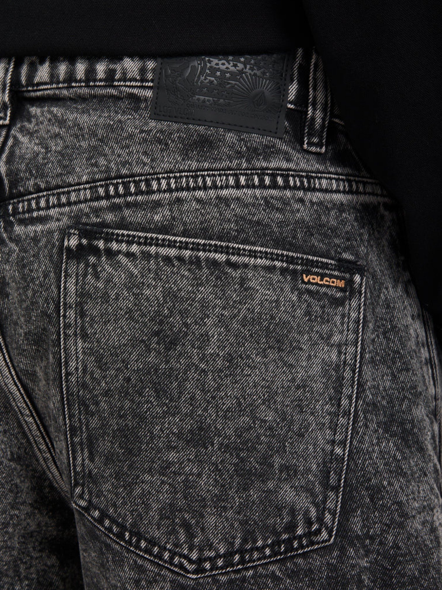 Volcom Chillow Denim Light Acid Black - immagine 3