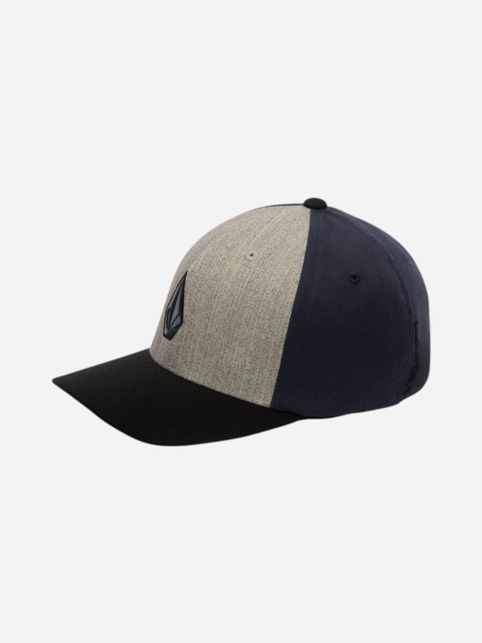Volcom Full Stone HTHR Flexfit Hat Storm Blue